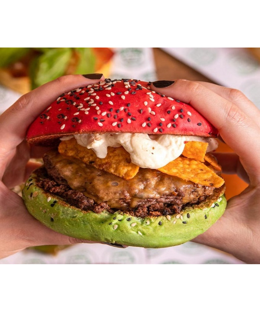 Artesanal  1 Hambúrguer e Doritos