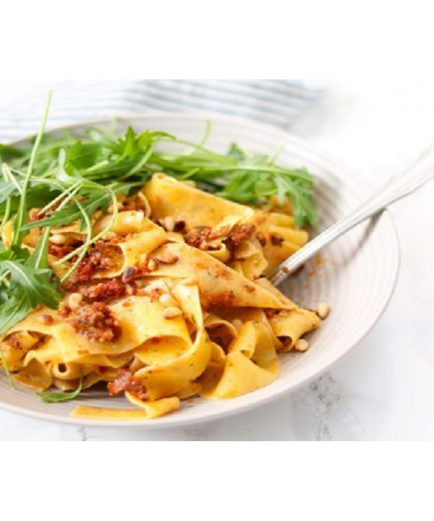 Pappardelle com R&uacute;cula