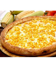 Pizza Brócolis com Requeijão