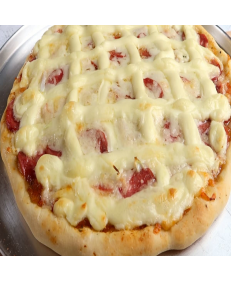 Pizza Calabresa com Requeijão media 140gr