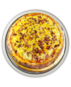 Pizza Bacon com Milho